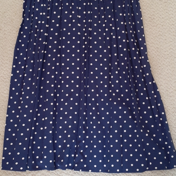 Polka Dot Sleeveless Dress - Picture 3 of 7